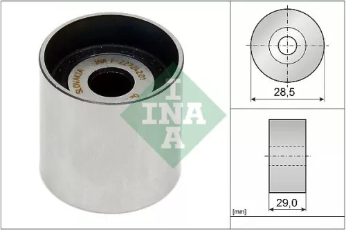 Deflection Pulley/Guide Pulley, timing belt