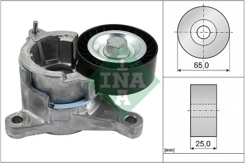 Belt Tensioner, V-ribbed belt