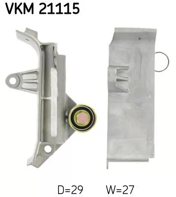 Deflection Pulley/Guide Pulley, timing belt