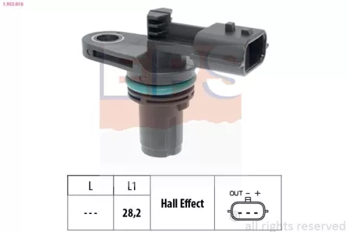 Sensor, camshaft position