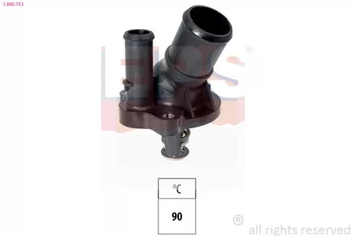 Thermostat, coolant