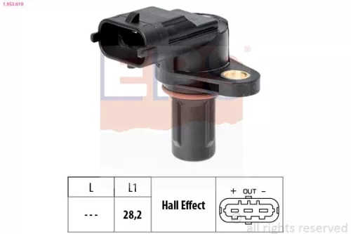 Sensor, camshaft position