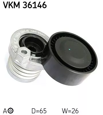 Belt Tensioner, V-ribbed belt