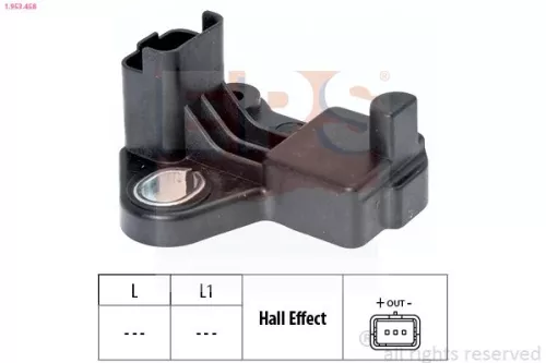 Sensor, crankshaft pulse