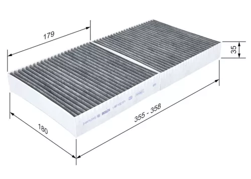 Filter, cabin air