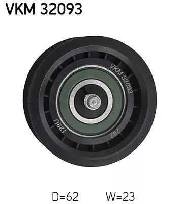 Deflection/Guide Pulley, V-ribbed belt