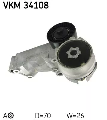 Belt Tensioner, V-ribbed belt