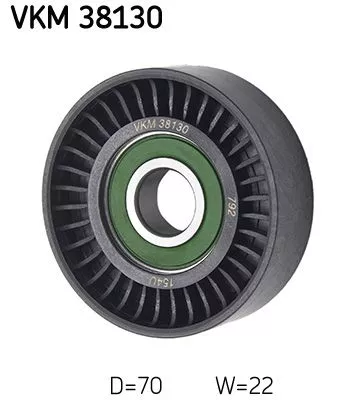 Deflection/Guide Pulley, V-ribbed belt
