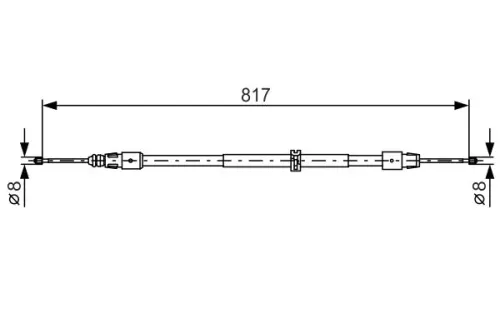 Cable Pull, parking brake