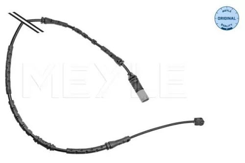 Warning Contact, brake pad wear