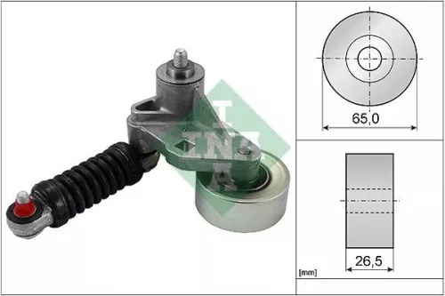 Belt Tensioner, V-ribbed belt