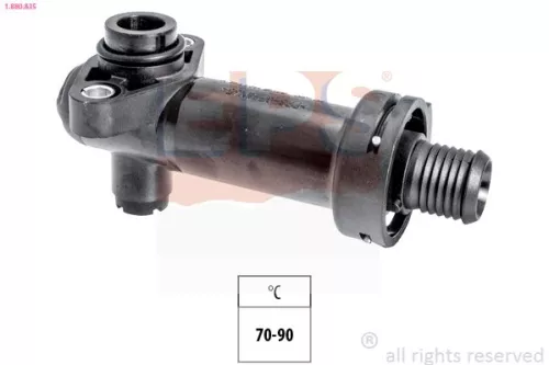 Thermostat, exhaust gas recirculation cooling