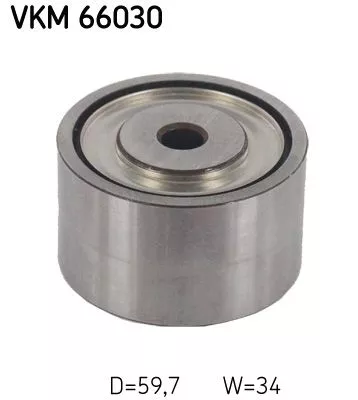 Deflection/Guide Pulley, V-ribbed belt