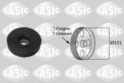 Belt Pulley, crankshaft