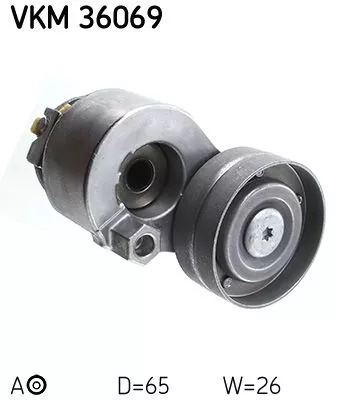 Belt Tensioner, V-ribbed belt