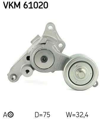 Belt Tensioner, V-ribbed belt