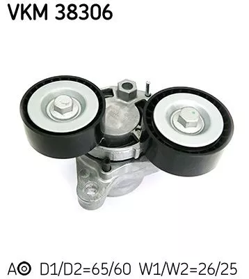 Belt Tensioner, V-ribbed belt