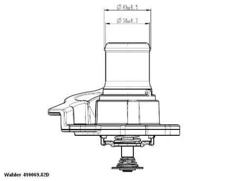 Thermostat, coolant