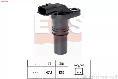 Sensor, crankshaft pulse