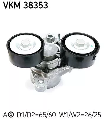 Belt Tensioner, V-ribbed belt