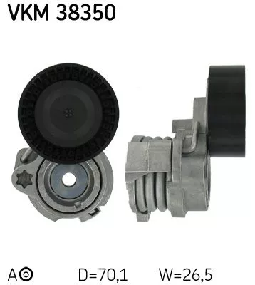 Belt Tensioner, V-ribbed belt