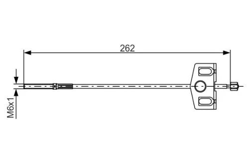 Cable Pull, parking brake