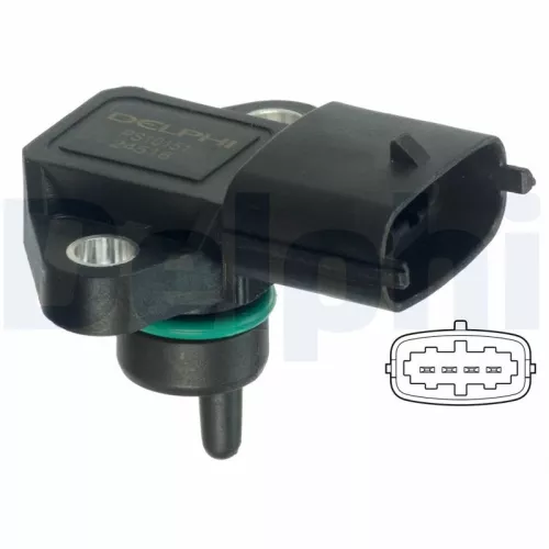 Sensor, boost pressure