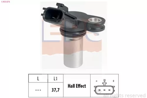 Sensor, camshaft position