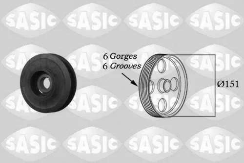 Belt Pulley, crankshaft