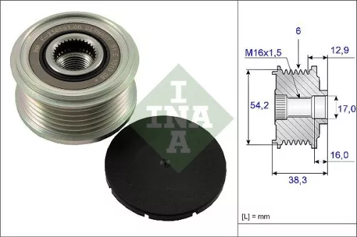 Alternator Freewheel Clutch