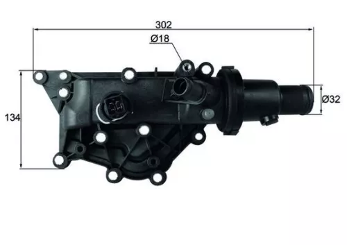 Thermostat, coolant