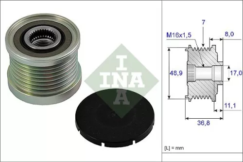 Alternator Freewheel Clutch