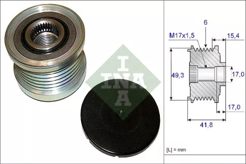 Alternator Freewheel Clutch