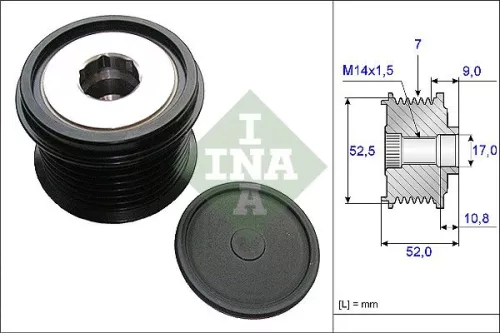 Alternator Freewheel Clutch