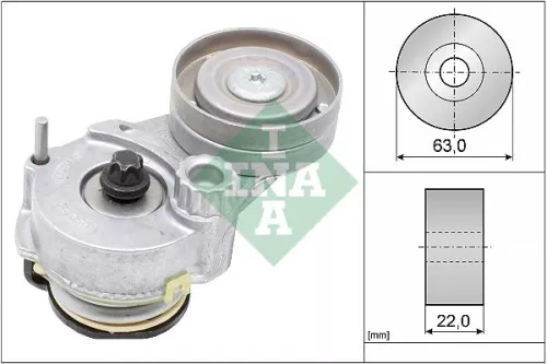 Belt Tensioner, V-ribbed belt