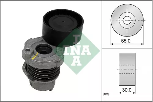 Belt Tensioner, V-ribbed belt