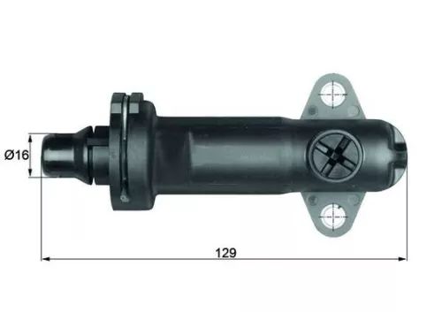 Thermostat, exhaust gas recirculation cooling