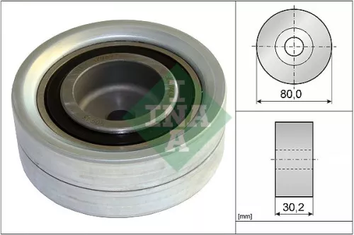 Deflection Pulley/Guide Pulley, timing belt