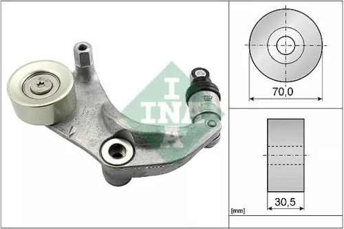 Belt Tensioner, V-ribbed belt