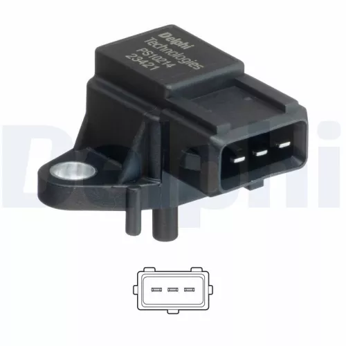 Sensor, boost pressure