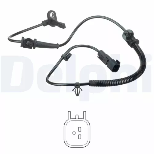Sensor, wheel speed
