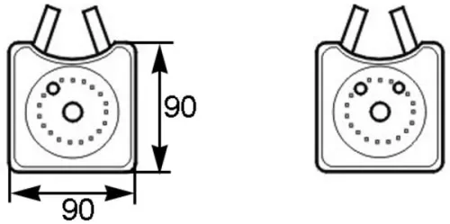 Oil Cooler, engine oil