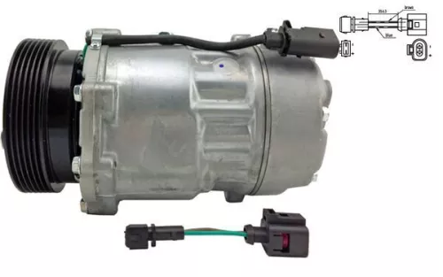 Compressor, air conditioning