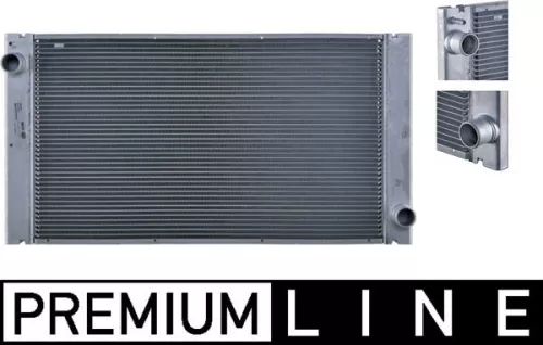 Radiator, engine cooling