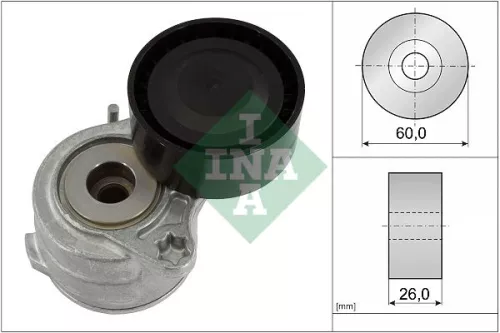 Belt Tensioner, V-ribbed belt