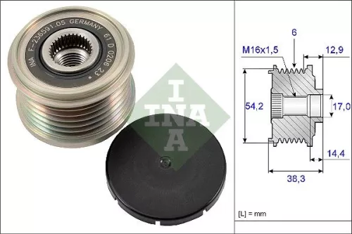Alternator Freewheel Clutch