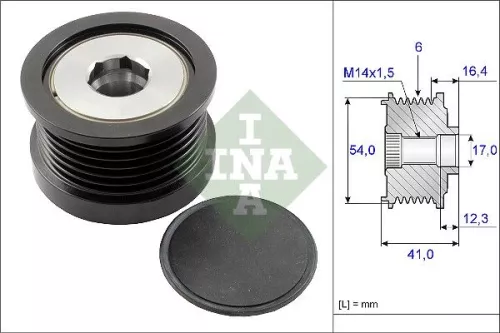 Alternator Freewheel Clutch