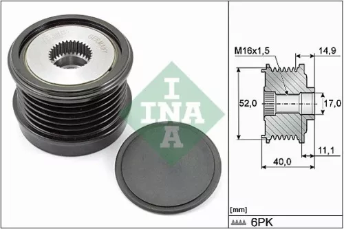 Alternator Freewheel Clutch