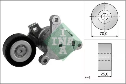 Belt Tensioner, V-ribbed belt