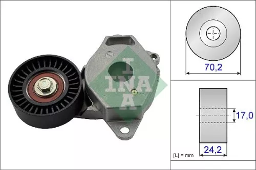 Belt Tensioner, V-ribbed belt